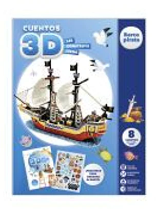CUENTOS PARA IMAGINAR Y CONSTRUIR 3D - BARCO PIRATA