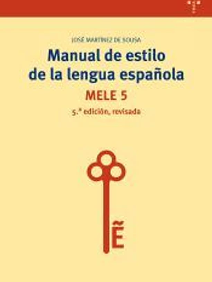Manual de estilo de la lengua española