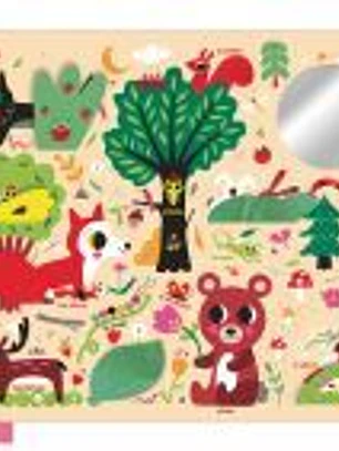 Mi tapiz de juego de los animales del bosque