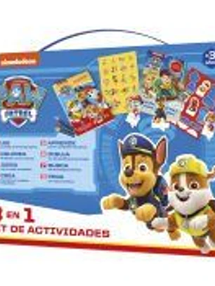 Maletín actividades 8 en 1 Paw Patrol