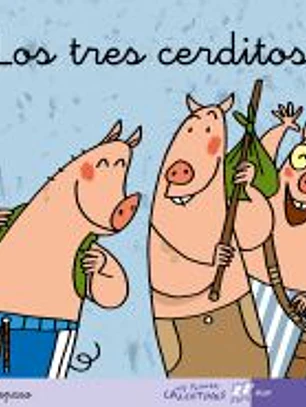 Mis primeros calcetines 24: Los tres cerditos (repaso). Manuscrita