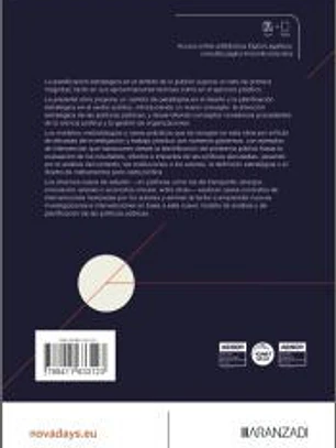 La dirección estratégica de políticas públicas