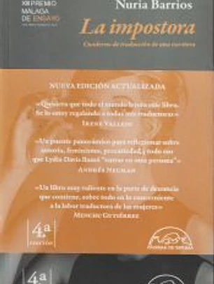 La impostora: Cuaderno de traducción de una escritora