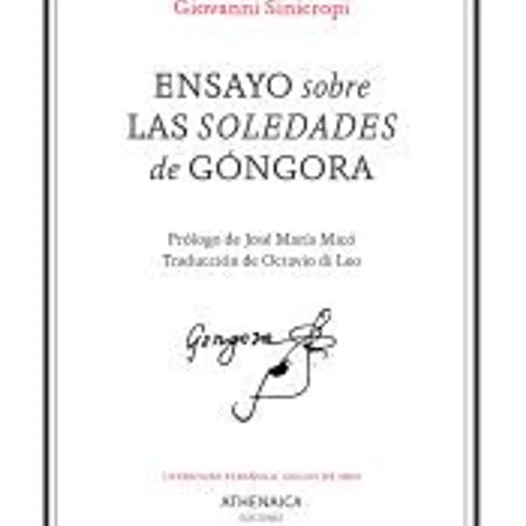 Ensayo sobre las Soledades de Góngora 1