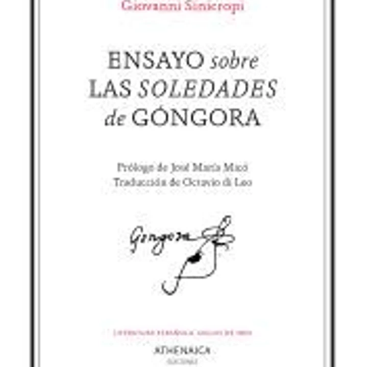 Ensayo sobre las Soledades de Góngora 1