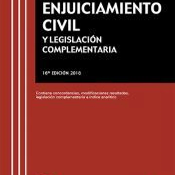 Ley de Enjuiciamiento Civil y Legislación Complementaria 1