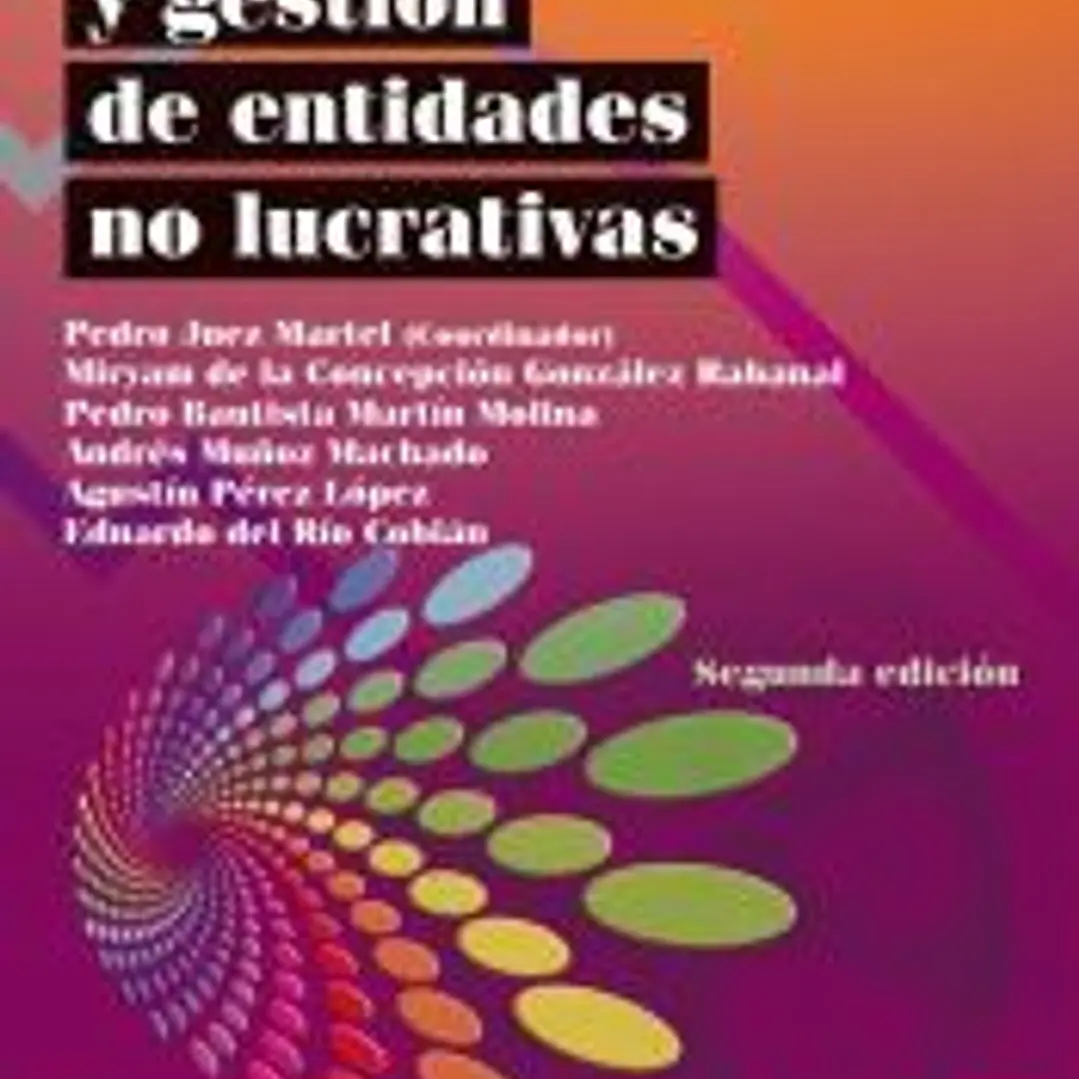 Economía y gestión de entidades no lucrativas 1