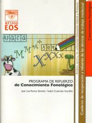 Programa de refuerzo del conocimiento fonológico