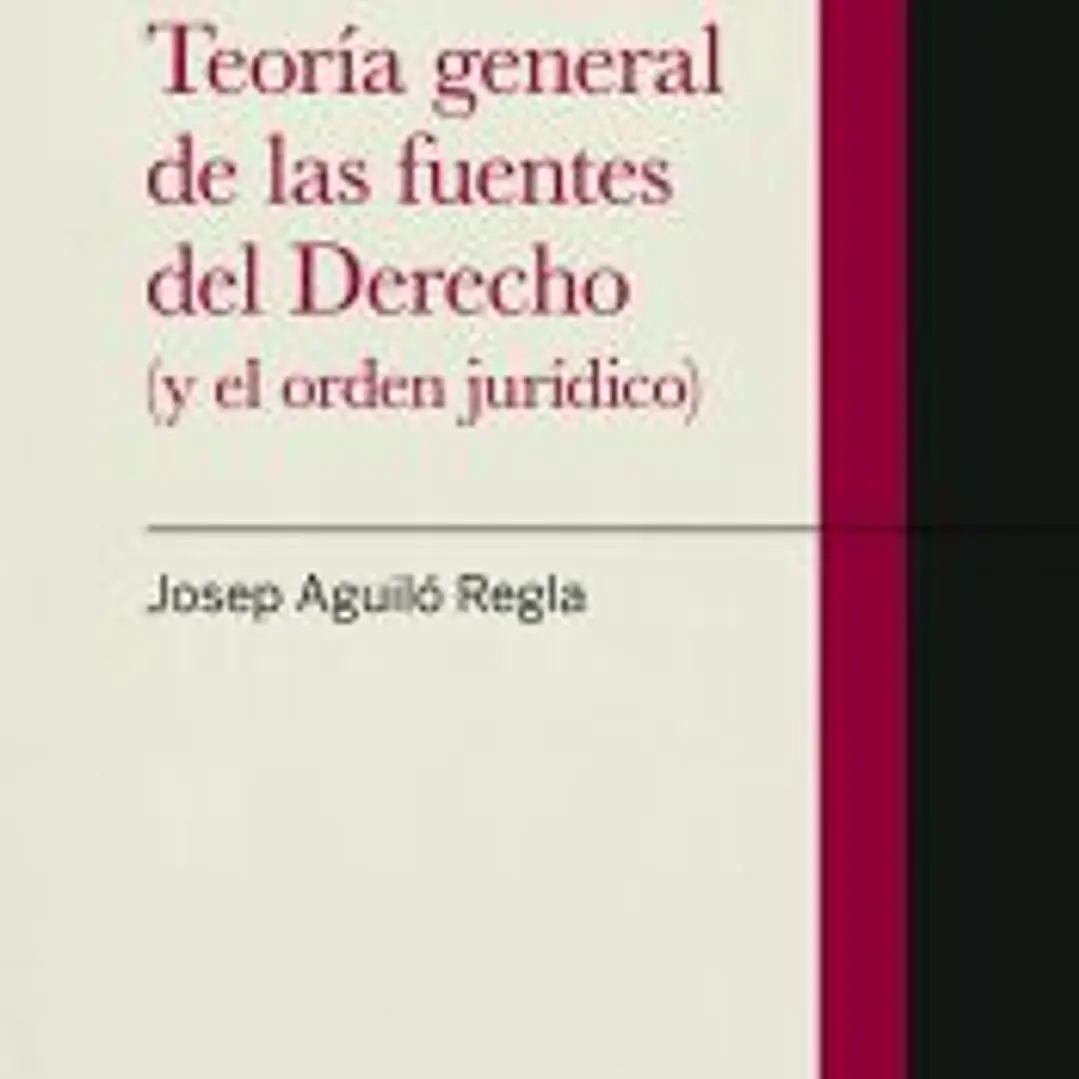 TEORIA GENERAL DE LAS FUENTES DEL DERECHO 1