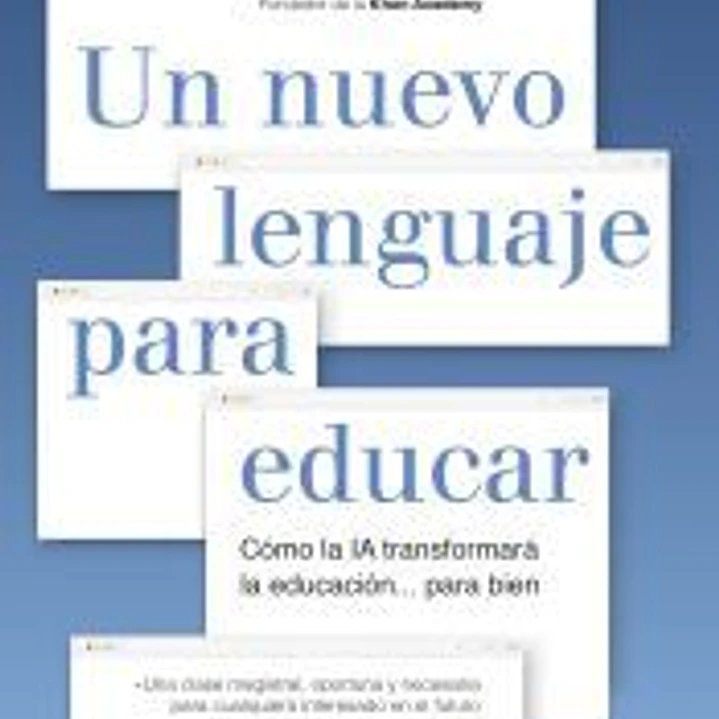 Un nuevo lenguaje para educar 1