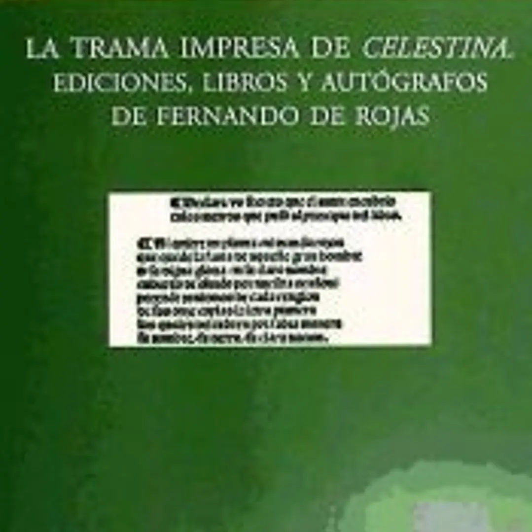 TRAMA IMPRESA DE LA CELESTINA BFH.121 1