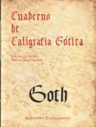 Cuaderno de caligrafía (gótica)