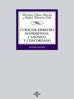 Curso de Derecho matrimonial canónico y concordado