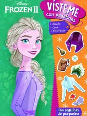 Frozen 2. Vísteme con pegatinas