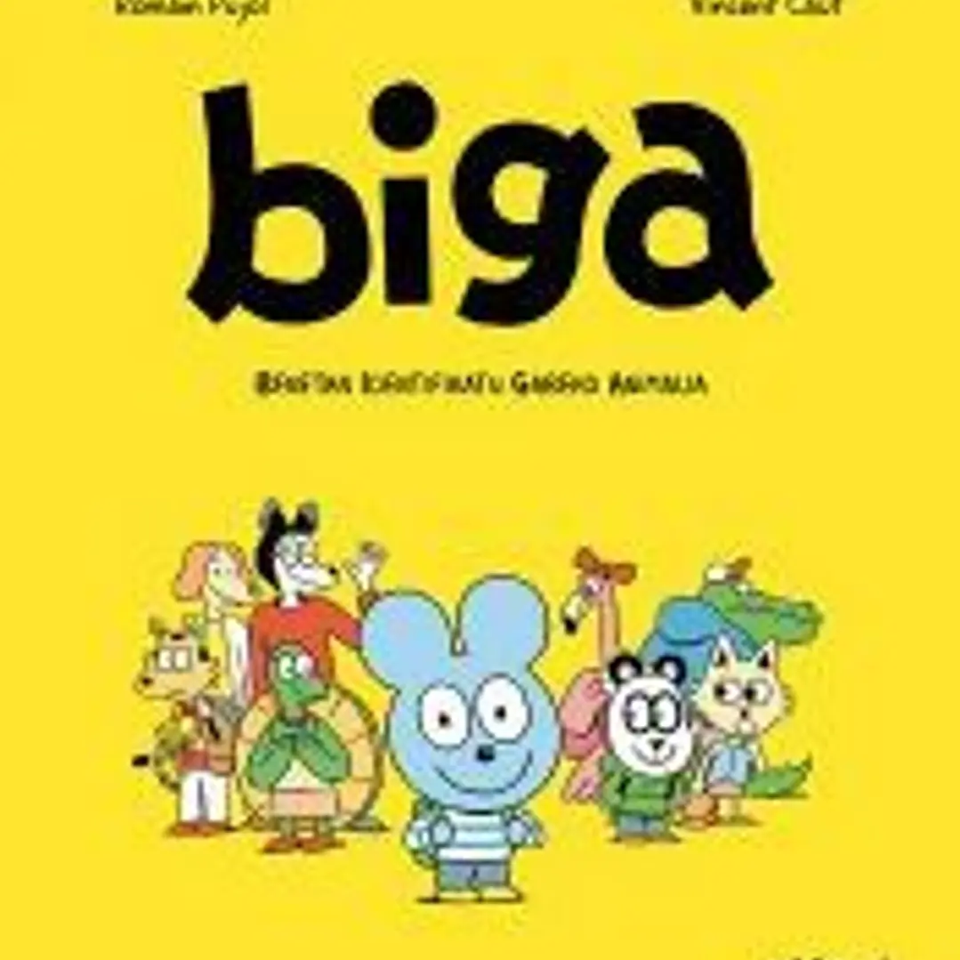 Biga. Benetan identifikatu gabeko animalia (Avni = euskara) 1