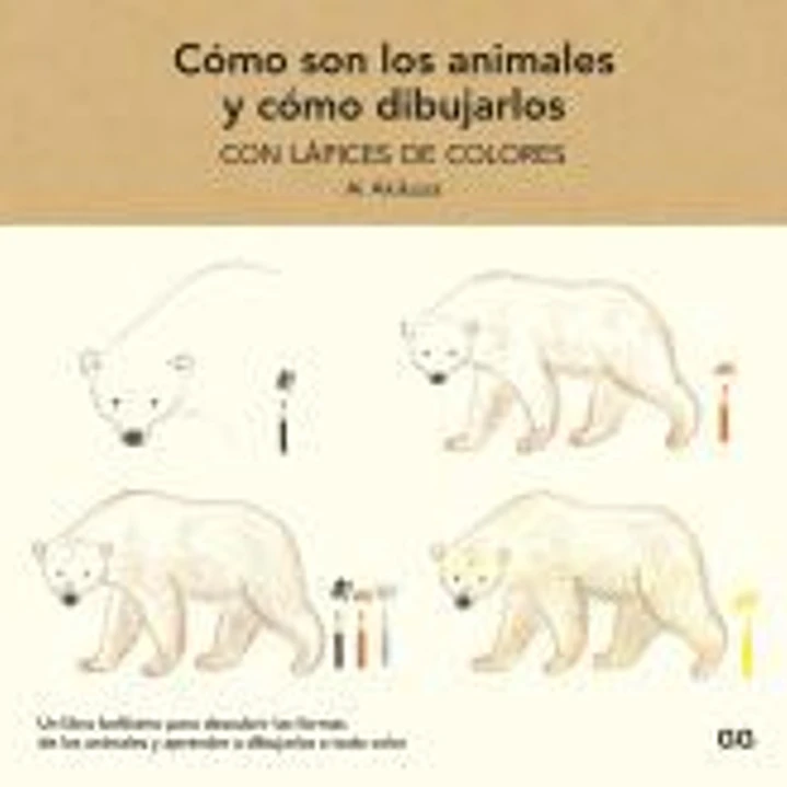 Cómo son los animales y cómo dibujarlos Con lápices de colores 1