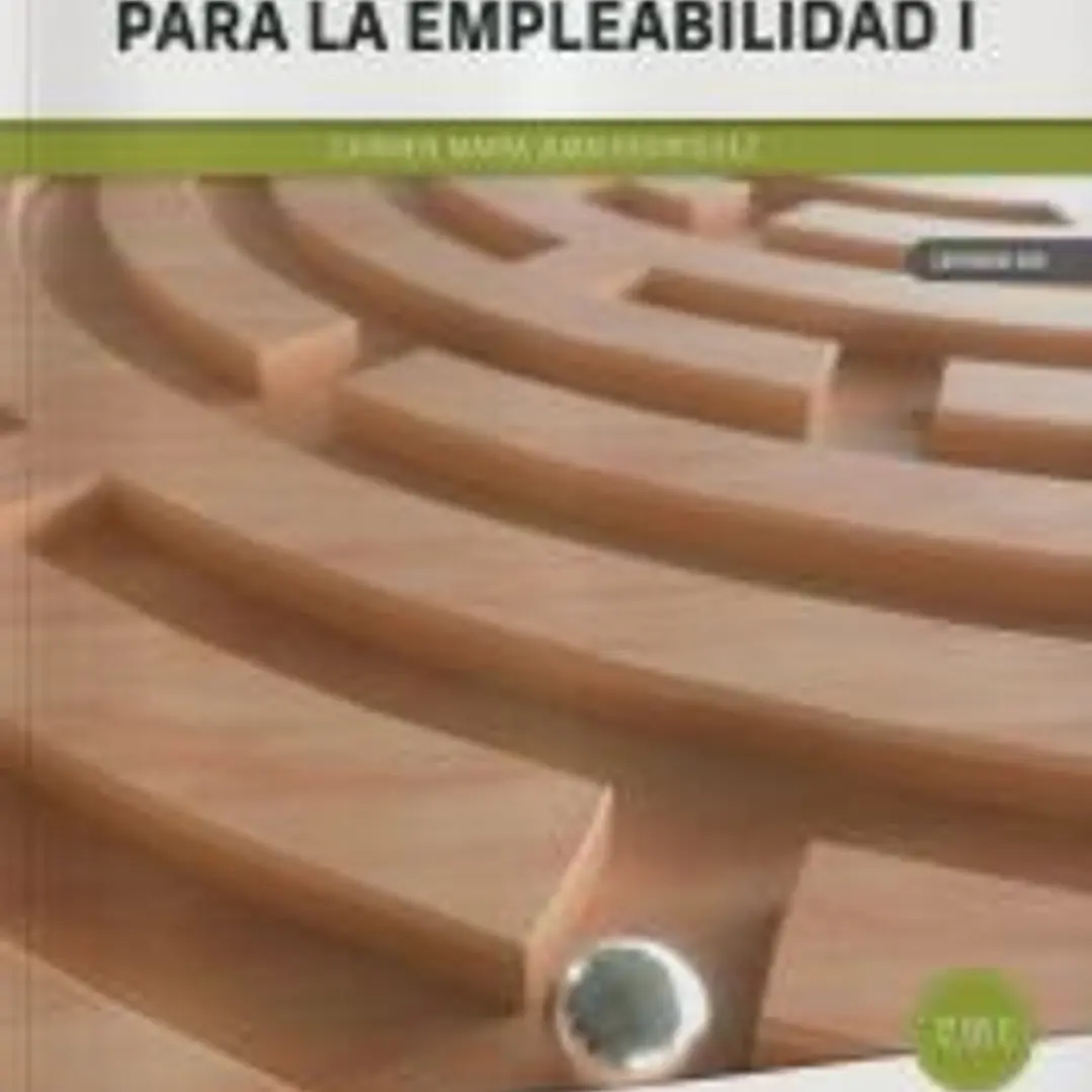 *Itinerario personal para la empleabilidad I 1