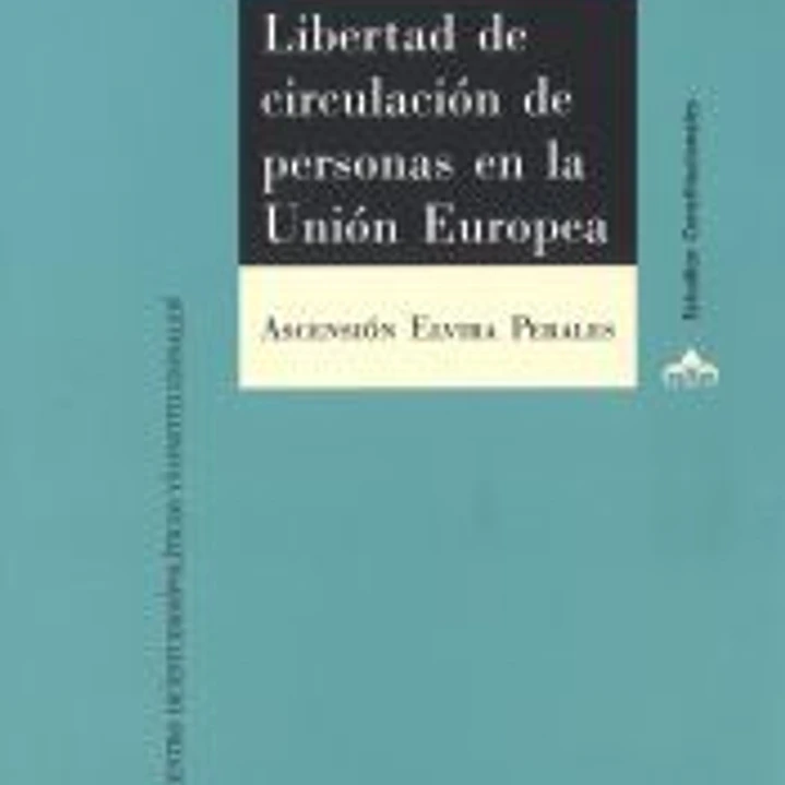 Libertad de circulación de personas en la Unión Europea 1