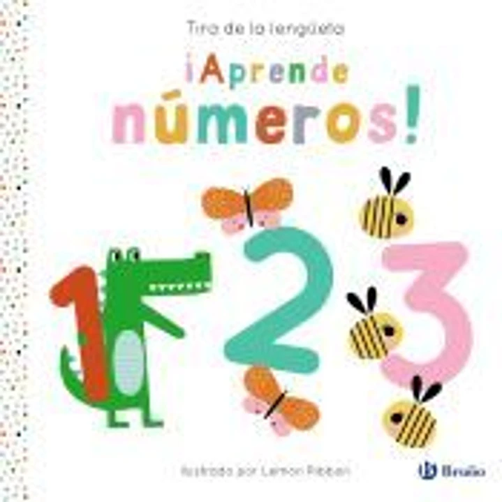 Tira de la lengüeta. ¡Aprende números! 1