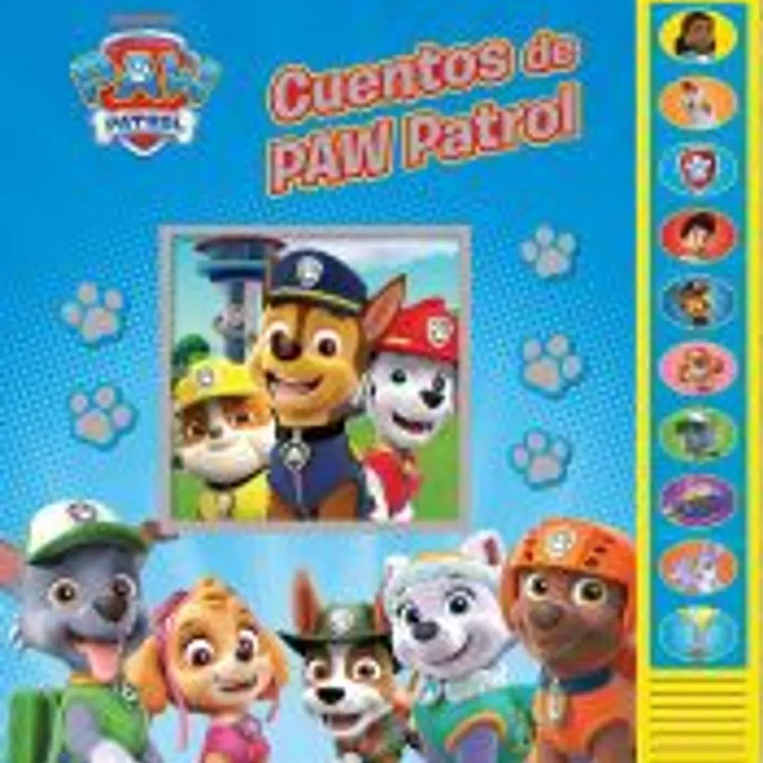 TESORO DE CUENTOS DE PAW PATROL CON SONIDO. 1