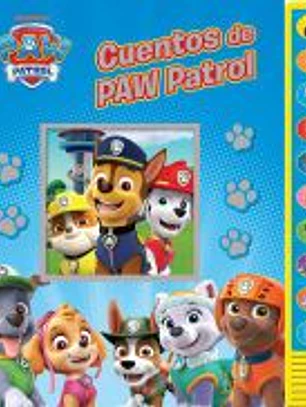 TESORO DE CUENTOS DE PAW PATROL CON SONIDO.