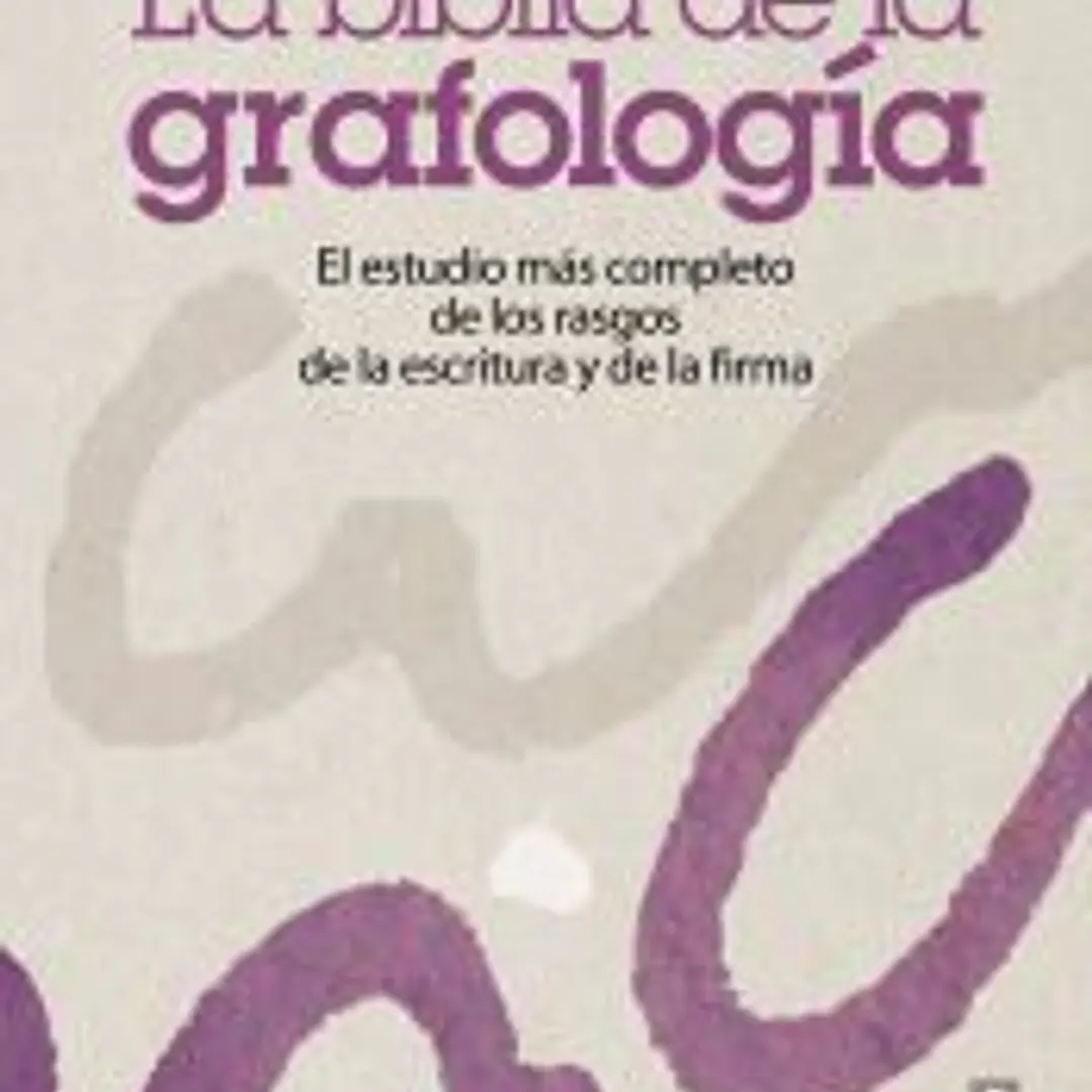 La biblia de la grafología 1