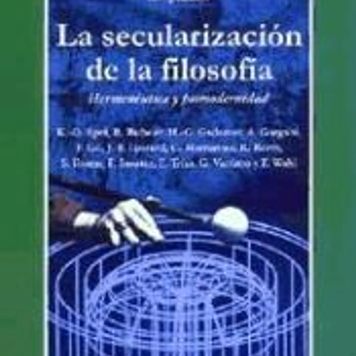 La secularización de la filosofía 1