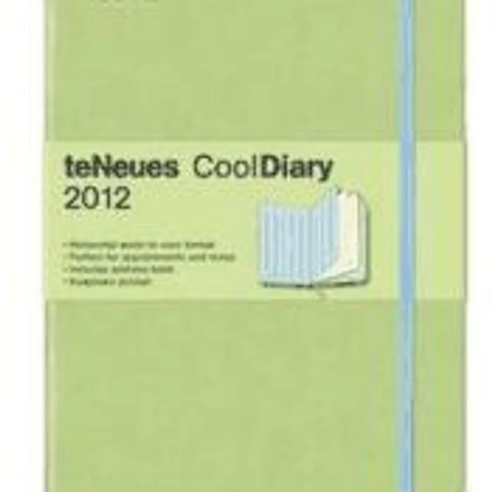 Agenda 2012. CoolDiary Light Green/Stripes Blue. Mediano. (Por Semanas). 1