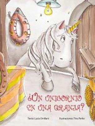 ¿Un unicornio en una granja?