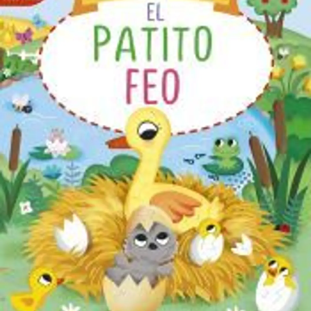 ¡Cuentos con pegatinas! El patito feo 1