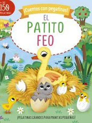 ¡Cuentos con pegatinas! El patito feo