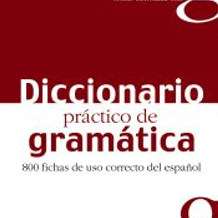 Diccionario práctico de gramática 1
