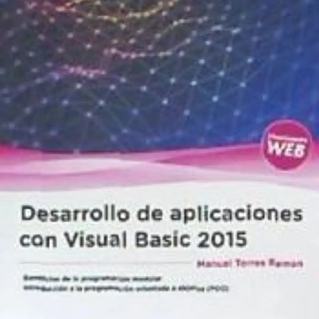 Desarrollo de aplicaciones con Visual Basic 2015 1