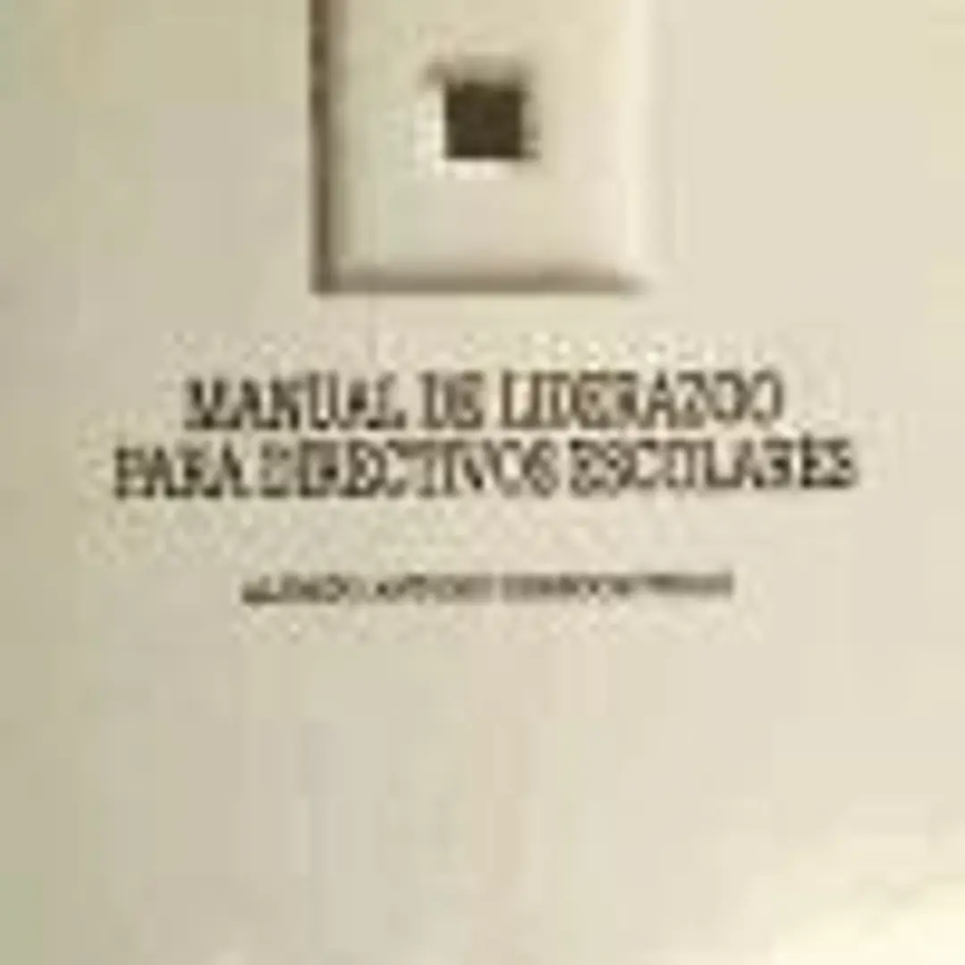 Manual de liderazgo para directivos escolares 1