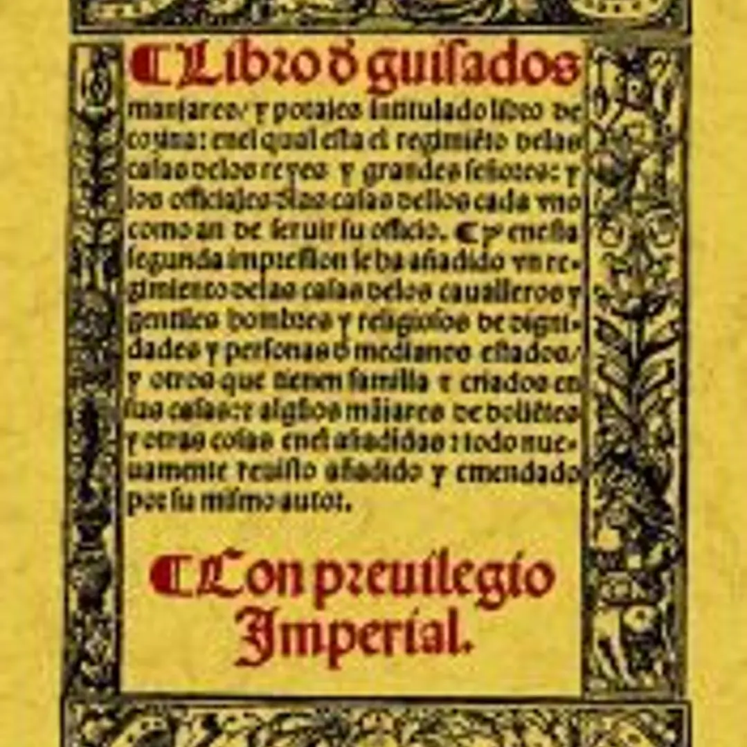 Libro de guisados, manjares y potajes, intitulado libro de cozina 1