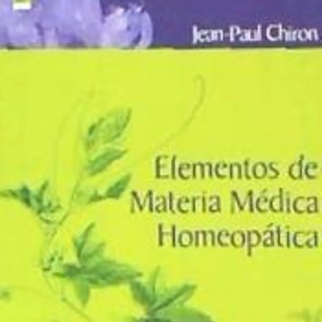 ELEMENTOS DE MATERIA MEDICA HOMEOPATICA 1