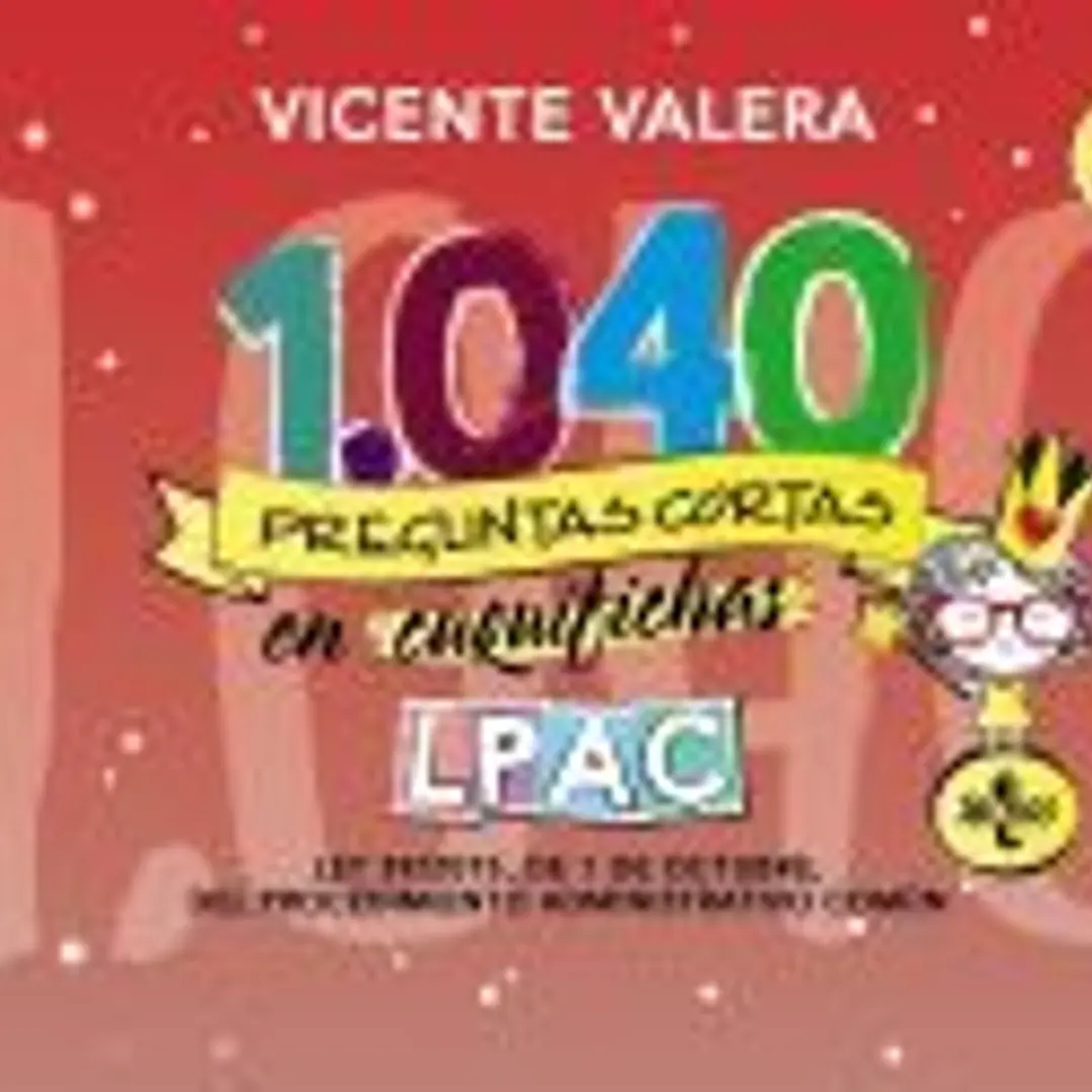 1040 preguntas cortas en «cuquifichas» LPAC 1