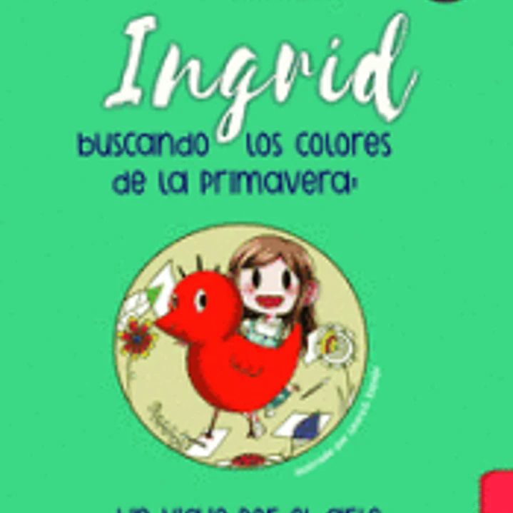 Ingrid buscando los colores de la primavera 1