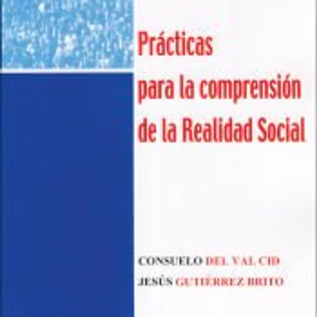 Prácticas para la comprensión de la realidad social 1