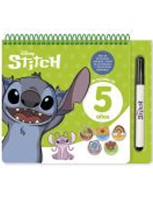 DISNEY MI PIZARRA DE 5 AÑOS - STITCH