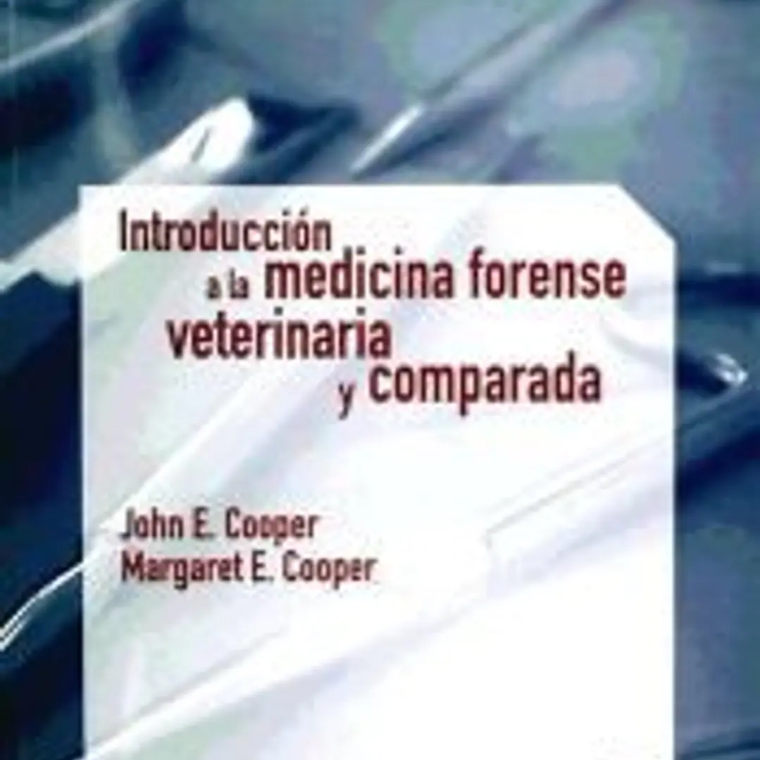 Introducción a la medicina forense veterinaria y comparada 1