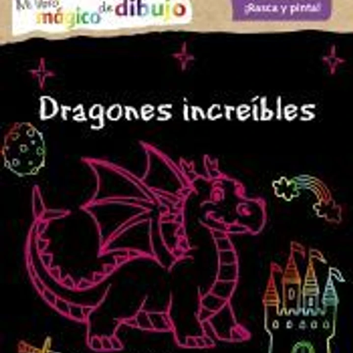 Mi libro mágico de dibujo. Dragones increíbles 1