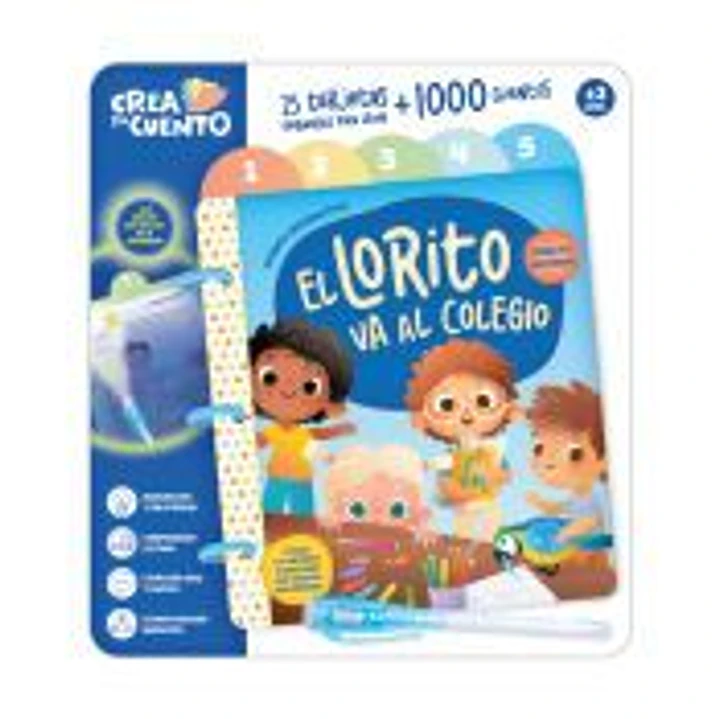 CREA TU CUENTO - EL LORITO VA AL COLEGIO 1