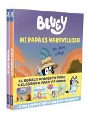 Bluey. Un cuento - ¡Papá y Mamá son geniales! Pack con dos libros de Bluey para celebrar con Papá y Mamá