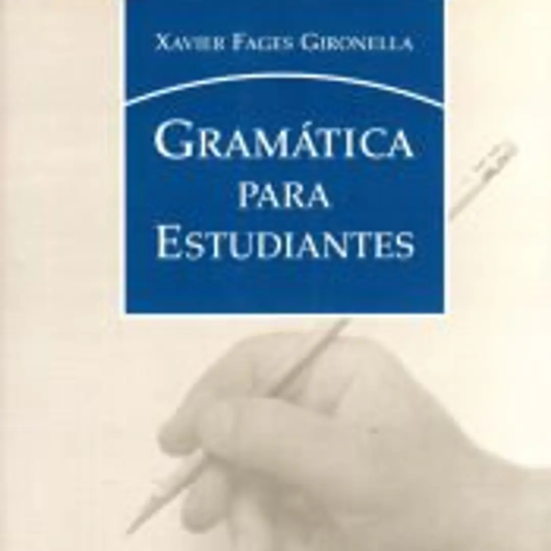 GRAMATICA PARA ESTUDIANTES 1