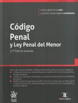 Códio Penal Y Ley Penal del Menor 37Âª Edición anotada
