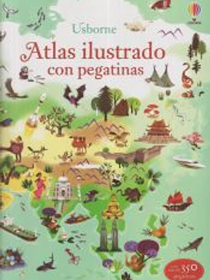 ATLAS ILUSTRADO PEGATINAS