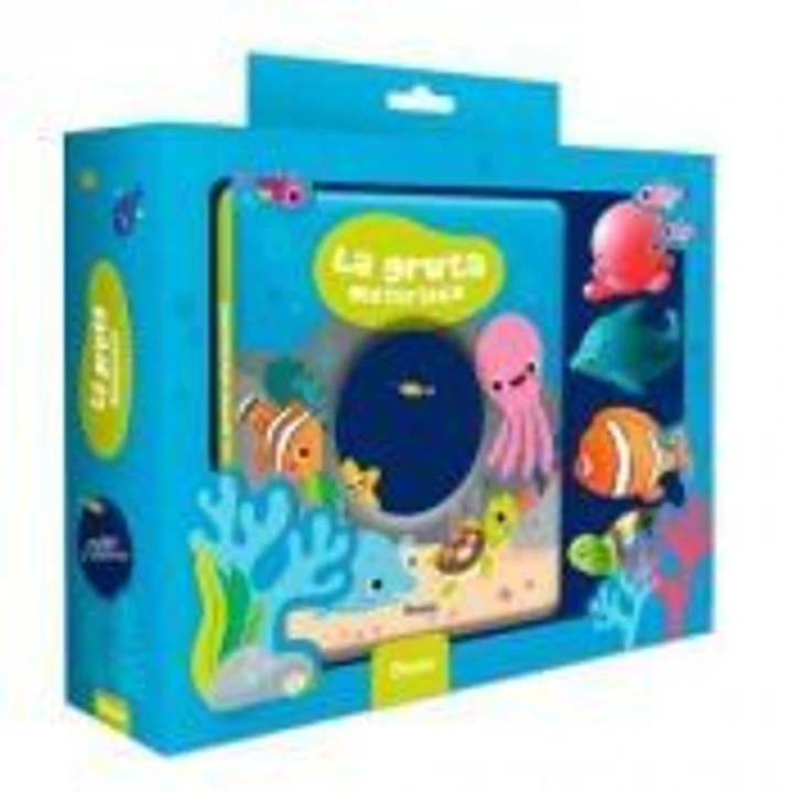 La gruta misteriosa. Libro de baño con 4 juguetes 1