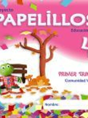 Papelillos 4 años. 1º Trimestre