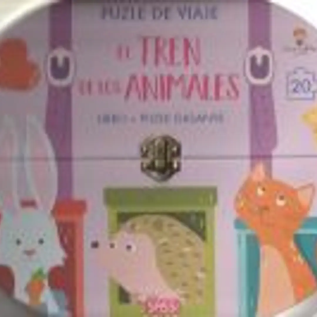 El tren de los animales. Puzle de viaje. Con puzzle Edic. ilustrado (Español) 1
